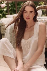 Conjunto de Pijamas Florales de Otoño para Mujer, Manga Larga, Ropa de Dormir de Dos Piezas, Ropa de Casa Suave, Ropa de Noche, Venta al Por Mayor - Product Image 5