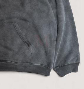 Venta al por mayor 2024 Diseño personalizado Zip-Up Sudadera con capucha de gran tamaño 100% algodón Ropa de invierno con patrón sólido en relieve Precio razonable - Product Image 4