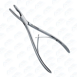 คีมตัดกระดูกคุณภาพสูงชนิดแครนเนียล โรจัวร์ ทำจากสแตนเลส สำหรับการผ่าตัดระบบประสาท ศัลยกรรมกระดูก และการผ่าตัดทั่วไป - Product Image 1