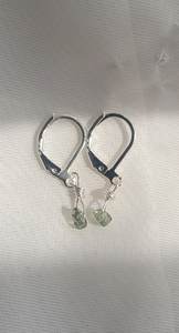 ต่างหูห้อยโมลดาวิท ทอง 14K |   ต่างหูโมลดาวิทแท้ทรงหยดน้ำ |   เครื่องประดับอัญมณีธรรมชาติ ของขวัญสำหรับเธอ ฉลองวันครบรอบสัญญา - Product Image 4