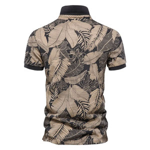 2023 Men's Short Sleeve for Polo <b>Shirt</b> New Fashion Top Knitted Polyester Sublimation Printed <b>Collar</b> <b>T</b>-<b>Shirts</b> - Product Image 3