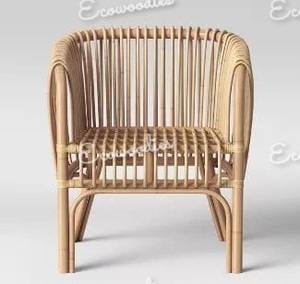 เก้าอี้หวายจากไม้ไผ่ธรรมชาติเป็นมิตรกับสิ่งแวดล้อมทันสมัยทำด้วยมือสำหรับห้องนอนสวนวิลล่า-เฟอร์นิเจอร์ห้องนั่งเล่นกลางแจ้งอเนกประสงค์ - Product Image 6