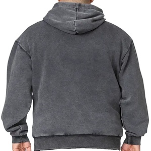 เสื้อฮู้ดดี้ผู้ชายแบบย้อมสีเอซิด น้ำหนักเบา คุณภาพดีที่สุด ขายดีที่สุด กำลังเป็นที่นิยม ราคาขายส่ง เสื้อฮู้ดดี้ผู้ชายแบบย้อมสีเอซิด พร้อมโลโก้สั่งทำ ปี 2026 - Product Image 5