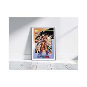 For Dragon Ball Nostalgic Anime <b>Poster</b> 61x91,5 cm Wall Art Featuring Son-Goku & Fighters - Product Image 2