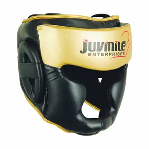 Wholesale High Quality Adjustable Customized Adult <b>Training</b> Boxing Martial Art MMA Fighting Genuine or PU Leather <b>Head</b> Guard - Product Image 1