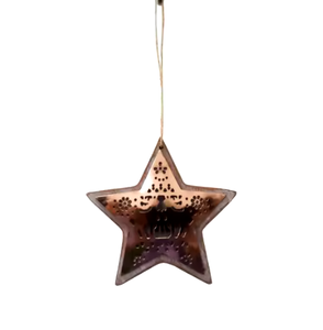 Ornements décoratifs en métal Décoration de fête de Noël suspendue pour arbre de Noël exigeante tendance de Awesome Collections - Product Image 2