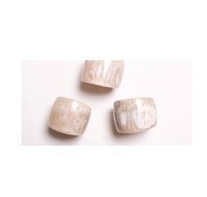 Rond de serviette en corne fait main avec logo personnalisé Rond de serviette en corne naturelle nouveau style de fabricant Design royal pour mariage et fête - Product Image 6