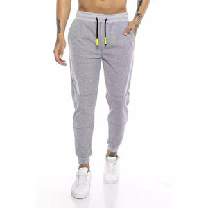 Pantalon de survêtement de sport coupe ajustée pour hommes Nouveau design Joggers pour l'entraînement de fitness Pantalon décontracté Fermeture à cordon Technique de teinture unie - Product Image 1