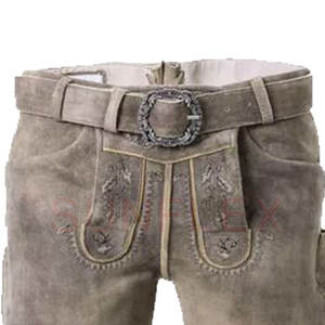 Nouveau Style Coupe-Vent Premium Bavarois Lederhosen Fabriqué Au Pakistan Bavarois Lederhosen Pour Hommes - Product Image 4