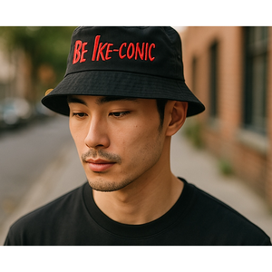 Be Ike-Conic Bucket Hat Bordado 3D Alta calidad Velour Terry Lace Impreso Personaje Rayas Camuflaje Leopardo Arcos Variedad - Product Image 3