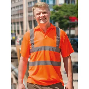 Polo personnalisé haute visibilité pour merchandising promotionnel - Product Image 2