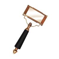 Loupe en bois antique avec manche naturel pour décoration de bureau vintage, lecture, cadeau pour collectionneurs, maison, bureau, bibliothèque, étude