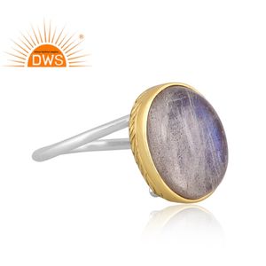 Meilleure qualité en argent Sterling fin naturel Doublet gris vadrouille cristal pierres précieuses bague empilable bijoux personnalisés pour les femmes cadeau pour elle - Product Image 3