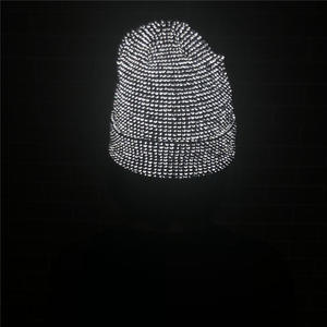 หมวกกันหนาวแบบมีกระดุมพิมพ์ลายถักโลโก้ออกแบบได้ตามต้องการจากผู้ผลิต - Product Image 2