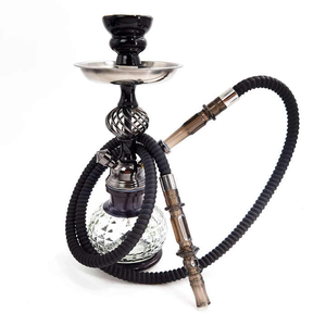 บารากุแบบอาหรับขนาด 32 ซม. มีให้เลือกแบบท่อเดี่ยวหรือท่อคู่ พร้อมอุปกรณ์ครบชุด เหมาะสำหรับใช้ส่วนตัวหรือในห้องรับรอง - Product Image 3