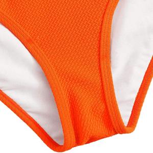 Conjunto de Bikini transpirable de secado rápido personalizado, traje de baño de 2 piezas, traje de baño corto con hombros caídos hasta la rodilla, traje de baño Bikini de fabricante personalizable - Product Image 6