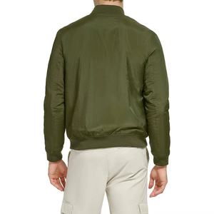 2026 Winter Autumn <b>Men's</b> Casual Fashion <b>Green</b> Bomber <b>Jacket</b> Winter <b>Jacket</b> <b>Waterproof</b> Best Design Bomber <b>Jacket</b> for <b>Man</b> - Product Image 4