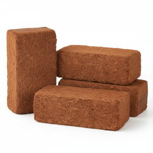 Coco Peat de Bajo Contenido en EC Ananta para Agricultura y Horticultura |   Grado Semi Premium - Product Image 1