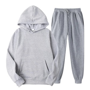 Vente en gros 100% survêtement en coton pour hommes logo personnalisé style solide nouveauté réglable et pour les vêtements de sport d'hiver - Product Image 2