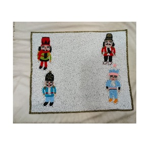 Design fantaisie personnalisé broderie à la main tapis de Table napperons Look Antique vaisselle napperons décoratifs pour la maison - Product Image 4