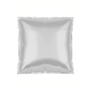 Palloncini Quadrati Argento 'Party Love' 60Cm, Confezione da 12 Pezzi - Product Image 2