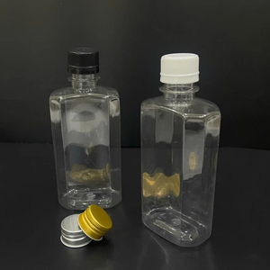 Bebidas de plástico transparente Botellas de PET de 270ml y 330ml con tapón de rosca para jugo y agua Eco-Friendly Hecho en Pavico Vietnam - Product Image 1