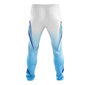 ชุดกีฬาลำลองของผู้ชายกางเกงคริกเก็ตพิมพ์ลายน้ำหนักเบาพร้อมการตกแต่งแบบเย็บปะติดปะต่อกัน - Product Image 2