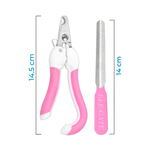 Kit Pratico per Tagliare le Unghie degli Animali Domestici, Pinze in Acciaio Inox e Lima in ABS per la Cura delle Unghie dei Gatti - Product Image 4