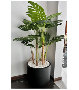 Flores y plantas artificiales para sala de estar interior/exterior de alta calidad, árboles decorativos para el hogar para ocasiones de cumpleaños - Product Image 1