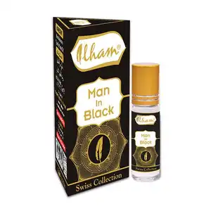 ILHAM MAN IN BLACK SWISS COLLECTION FRAGRANCE 6 ML (NON-ALCOHOLIC & LONG-LASTING)