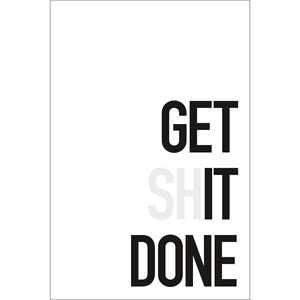 Impresión artística minimalista 'Get Shit Done' - Product Image 3