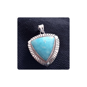 Wholesale Blue Topaz Pear Faceted Charm 925 Sterling Silver Good Quality Trending Fashionable Jewelry - Product Image 4