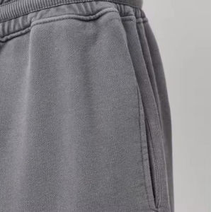 Mens Top bán chạy Bộ tùy chỉnh thời trang dạo phố chân rộng Sweatpants phẳng phía trước rửa baggy Flare Sweatpants - Product Image 6