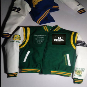 Vestes universitaires pour femmes en chenille brodée au design classique 2025, prix les plus bas, manteaux universitaires en laine de qualité supérieure pour femmes - Product Image 5