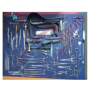 Basic Major General Set 70 piezas con bandeja de riñón Bandeja de instrumentos quirúrgicos - Product Image 3