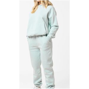 Survêtement lourd à manches longues pantalon deux pièces ensembles polaire coton femmes survêtement - Product Image 1