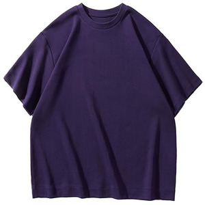 Oem/odm เสื้อยืดผ้าฝ้าย100% ขนาดใหญ่เปิดไหล่ตกขนาดพลัสไซส์พิมพ์ลายได้ตามต้องการ - Product Image 1