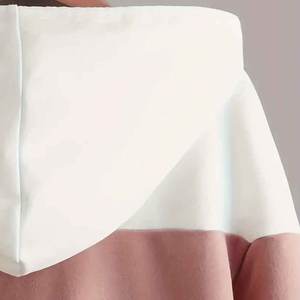 Custom Printing Baggy Color Block <b>Hoodie</b> And Sweatshirt For Women 2025 New Arrivals Pakistani Manufacturer Apparel <b>Fleece</b> <b>Hoodie</b> - Product Image 4