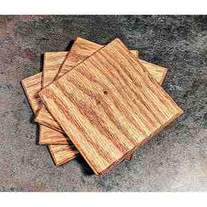 Dessous de verre en bois de noyer sheesham faits à la main Tapis de boisson gravés personnalisés Artisanat indien Meilleur prix - Product Image 5