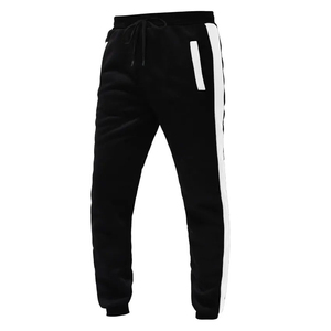 2025 nouveau Design en gros survêtement vêtements de sport pour hommes avec survêtement Slim Fit noir personnalisé de haute qualité pour hommes - Product Image 4