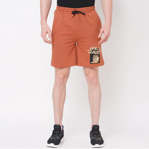 Pantalones Cortos Sublimados de Algodón 100% Sólido con Diseño de Logotipo Personalizado para Hombre, de Alta Calidad, Secado Rápido y Tela Cómoda, en Oferta de Verano - Product Image 1