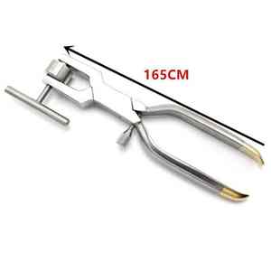 Plaque de Reconstruction Osseuse Droite Manuelle en Acier Caronia pour Instruments Chirurgicaux Dentaires, Coupable et Verrouillable, Certifiée CE - Product Image 4