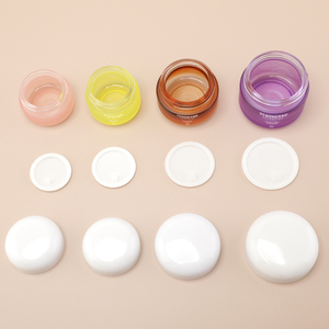 Tùy Chỉnh Sang Trọng 15G 20G 30G 50G Mini Hổ Phách Mặt Kem Jar Tùy Chỉnh Màu Sắc Bao Bì Mỹ Phẩm Container Jar Với Nắp Kem Thủy Tinh Jar - Product Image 6
