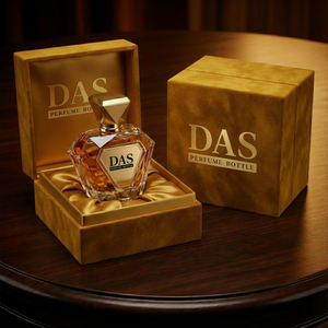 Flacon de parfum de style pierre précieuse en velours jaune <span class=keywords><strong>moutarde</strong></span> esthétique à fort retour sur investissement avec ensemble personnalisé professionnel - Product Image 3