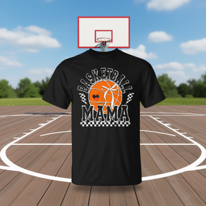 Camiseta para Mamá Deportista con Lazo Coqueto, para el Día del Partido de Baloncesto, Producto Promocional de Calidad para Mamás Entusiastas del Deporte - Product Image 3