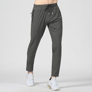 Pantalons de jogging décontractés légers personnalisables pour hommes, séchage rapide, respirants, écologiques, coupe-vent, en laine, polyester/coton - Product Image 4