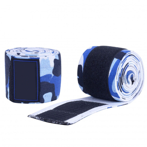 Custom Design Top Quality Weightlifting and Powerlifting Gym Fitness 2026 <b>Knee</b> <b>Wraps</b> in Multi Colors - Product Image 5