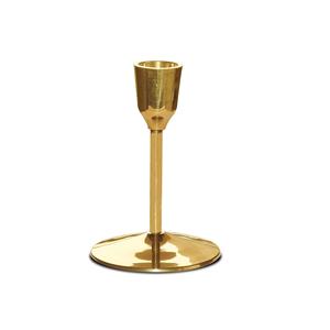 Soporte de vela de hierro hecho a mano personalizable acabado dorado para la boda casera o la decoración de Navidad-Precio al por mayor - Product Image 4