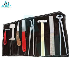 ALMAC Wholesale Prize Horse Farrier Hoof Trimmer Tool Kit Horseshoe Pliers Nipper With Hammer Hoof Cutter Knife Set pour chevaux - Product Image 3