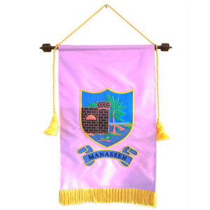 Meilleur matériel Royal Arch Tribal Zebulun Banner Design personnalisé Bannières maçonniques à vendre - Product Image 3